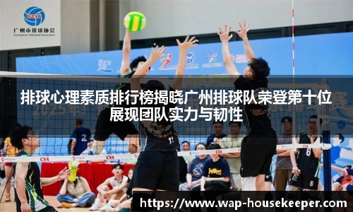 排球心理素质排行榜揭晓广州排球队荣登第十位展现团队实力与韧性